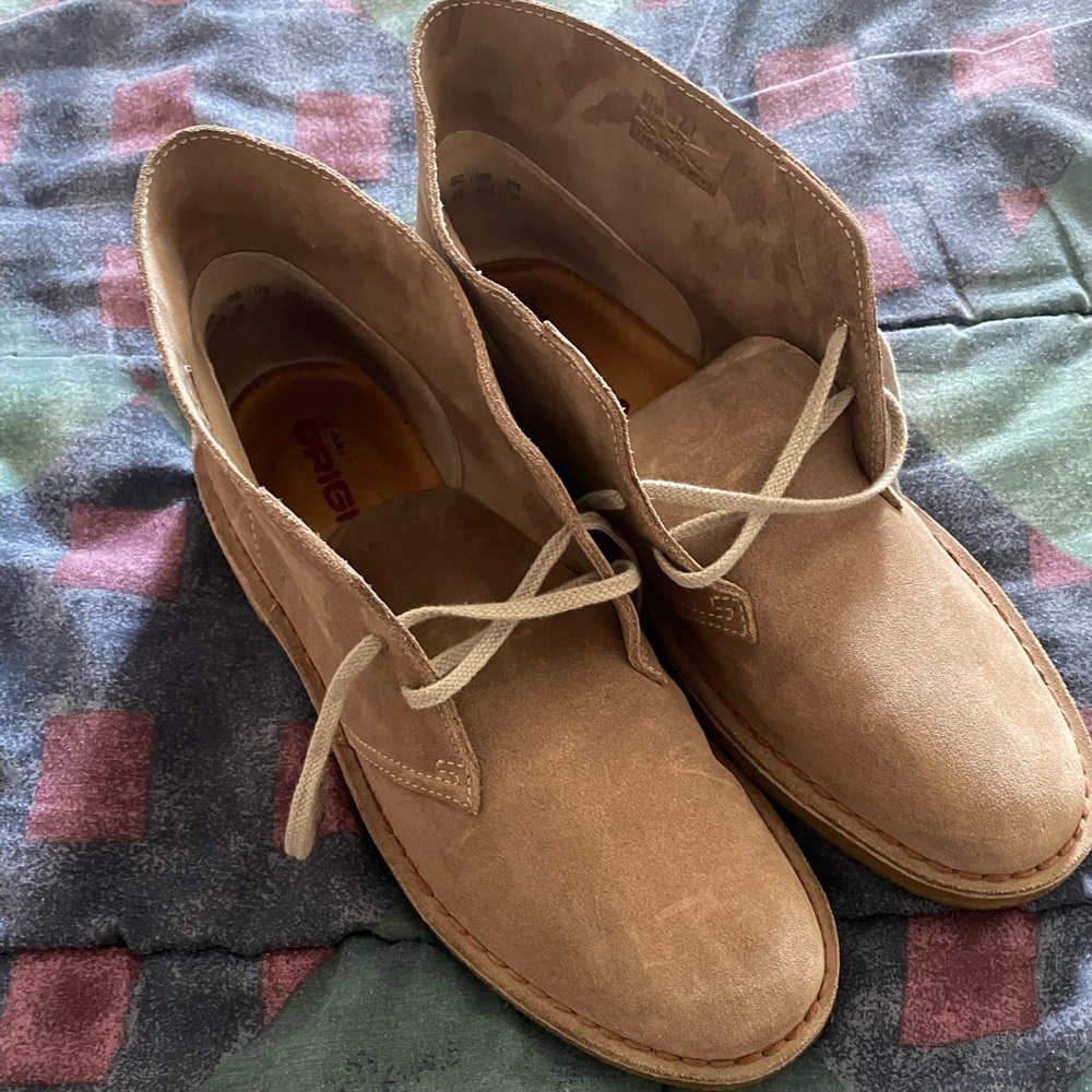 Clark's Men's Desert boots Chukka Size 10.5 US